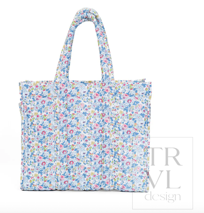 TRVL Quilted Go Go Tote