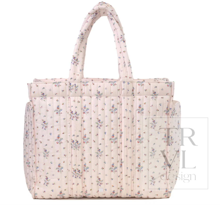 TRVL Quilted Go Go Tote